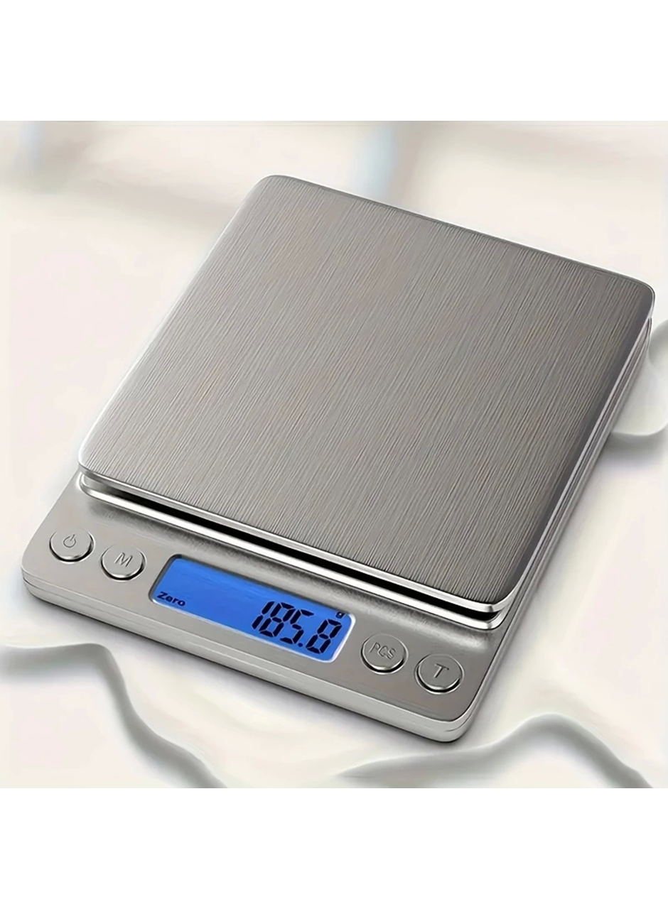 Pratik Dijital Hassas Mutfak Terazisi Hassas Tartı 2000 Gr./0.1 Gr. Hassasiyet (