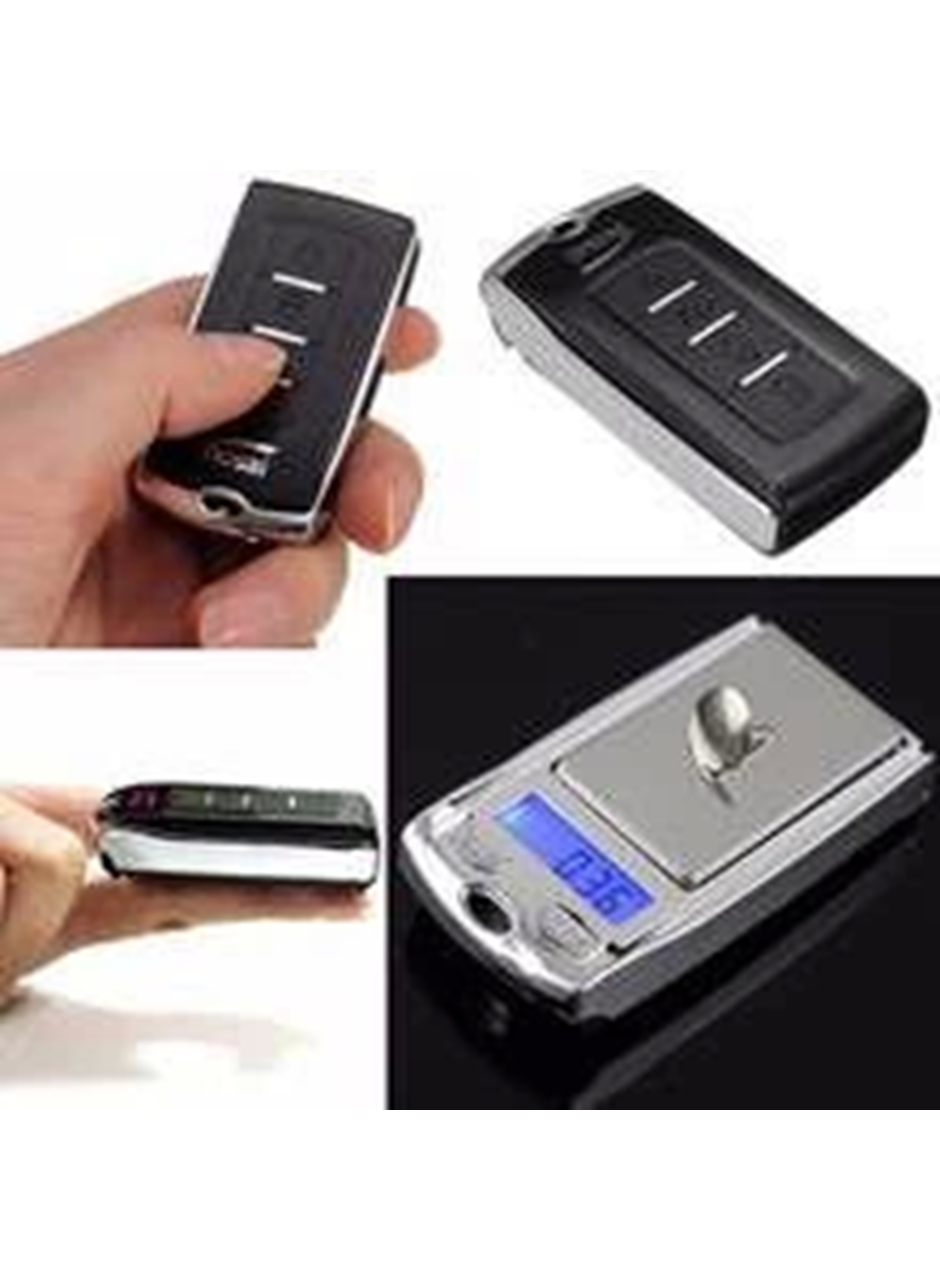 Diamond Dijital Ekran Araba Anahtarlığı Şeklinde Mini Hassas Cep Terazi (200 Gr-0.01) (