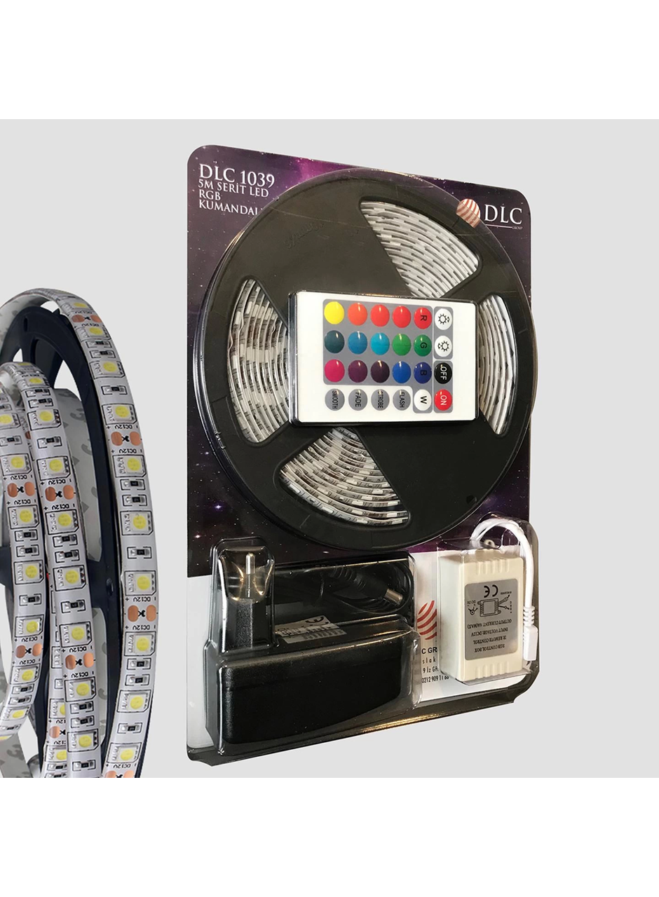 5 Metre Rgb Şerit Led Seti-iç ve Dış Mekan Silikonlu-tak Çalıştır (
