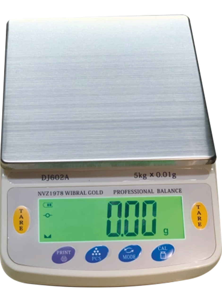 Diamond Dijital Göstergeli Profesyonel Hassas Terazi Nvz-1978 (5 Kg-0.01) (