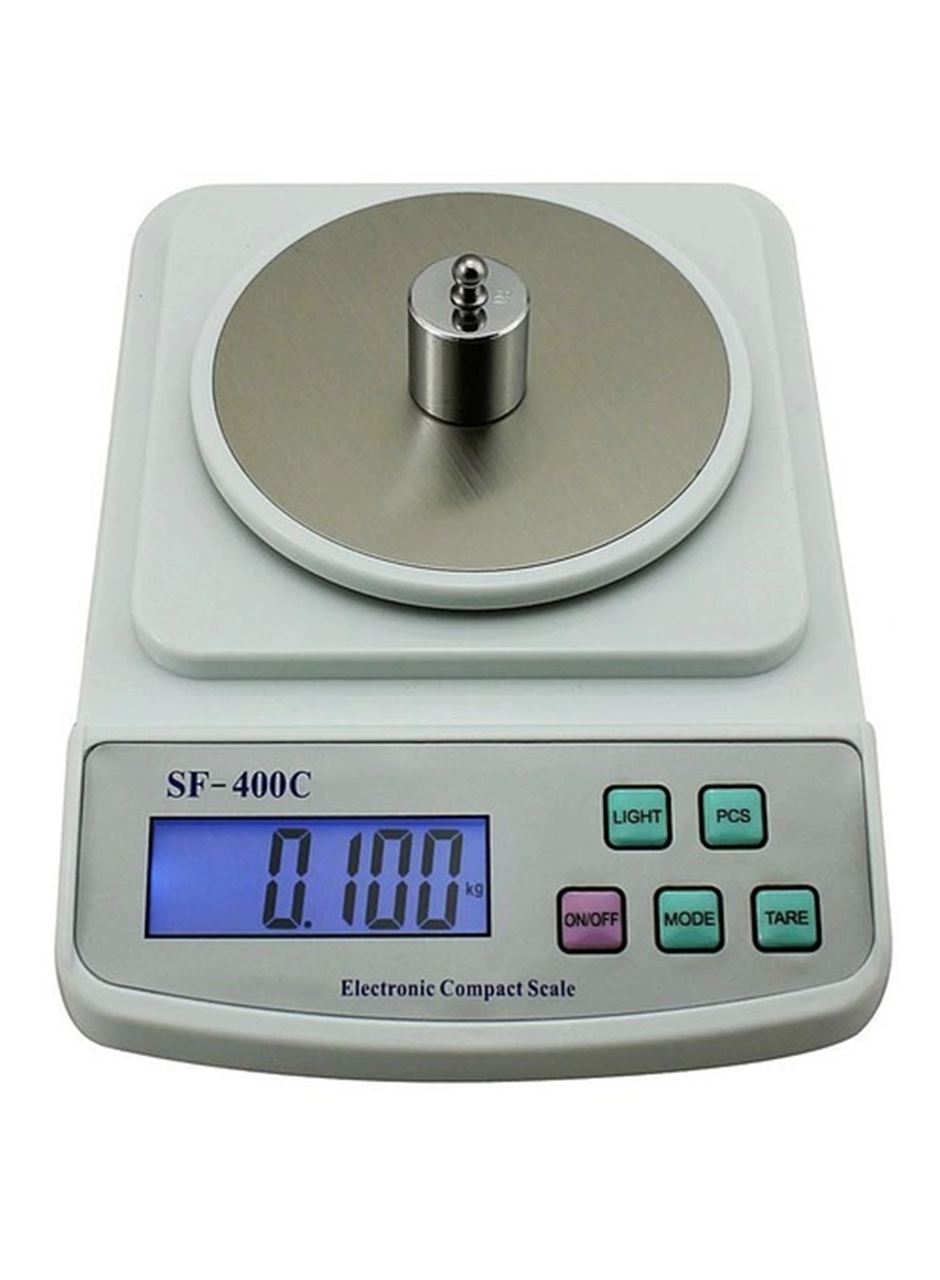 Diamond Plus Dijital Göstergeli Plastik Fanuslu Hassas Terazi Sf-400c (500 Gr-0.01) (