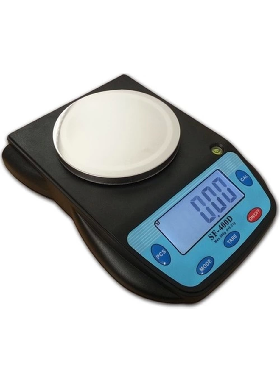 Diamond Lcd Dijital Göstergeli Elektronik Hassas Terazi Sf-400d (500 Gr-0.01) (