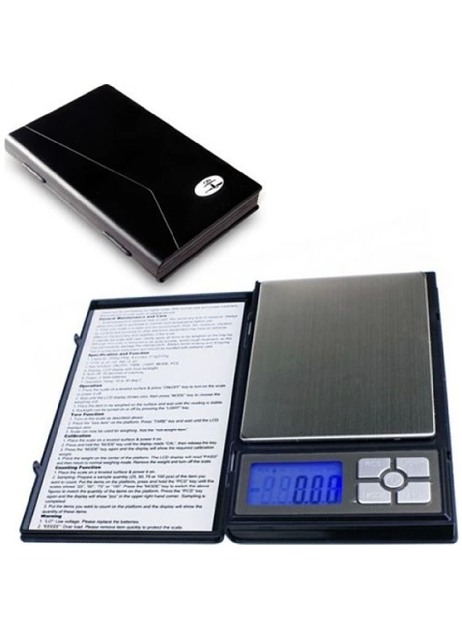 Diamond Dijital Göstergeli Notebook Hassas Kuyumcu Terazisi (500 Gr-0.01)) (