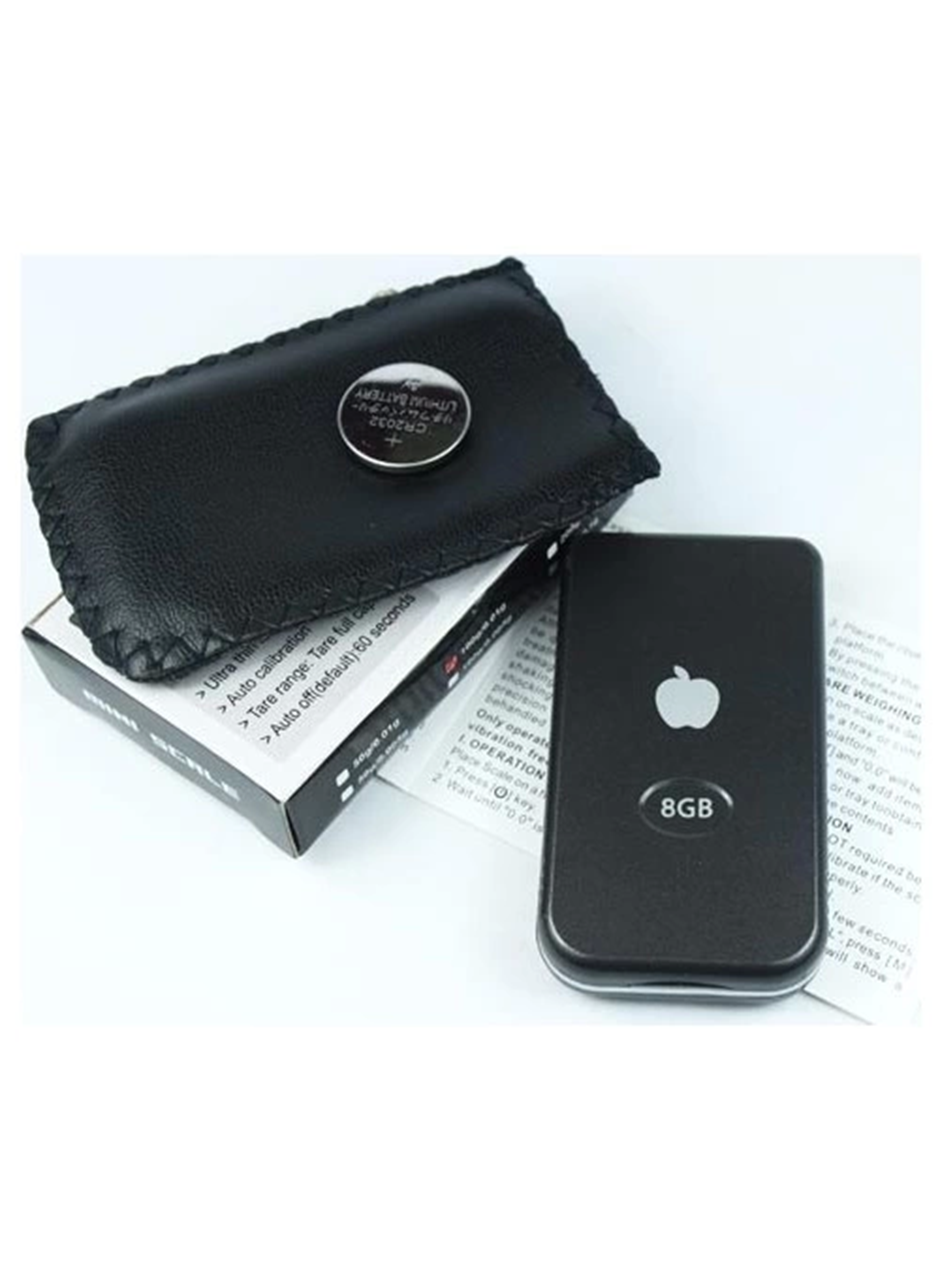 Diamond Dijital Göstergeli Mini Elma Hassas Cep Terazisi Mp-3 (200 Gr-0.01) (