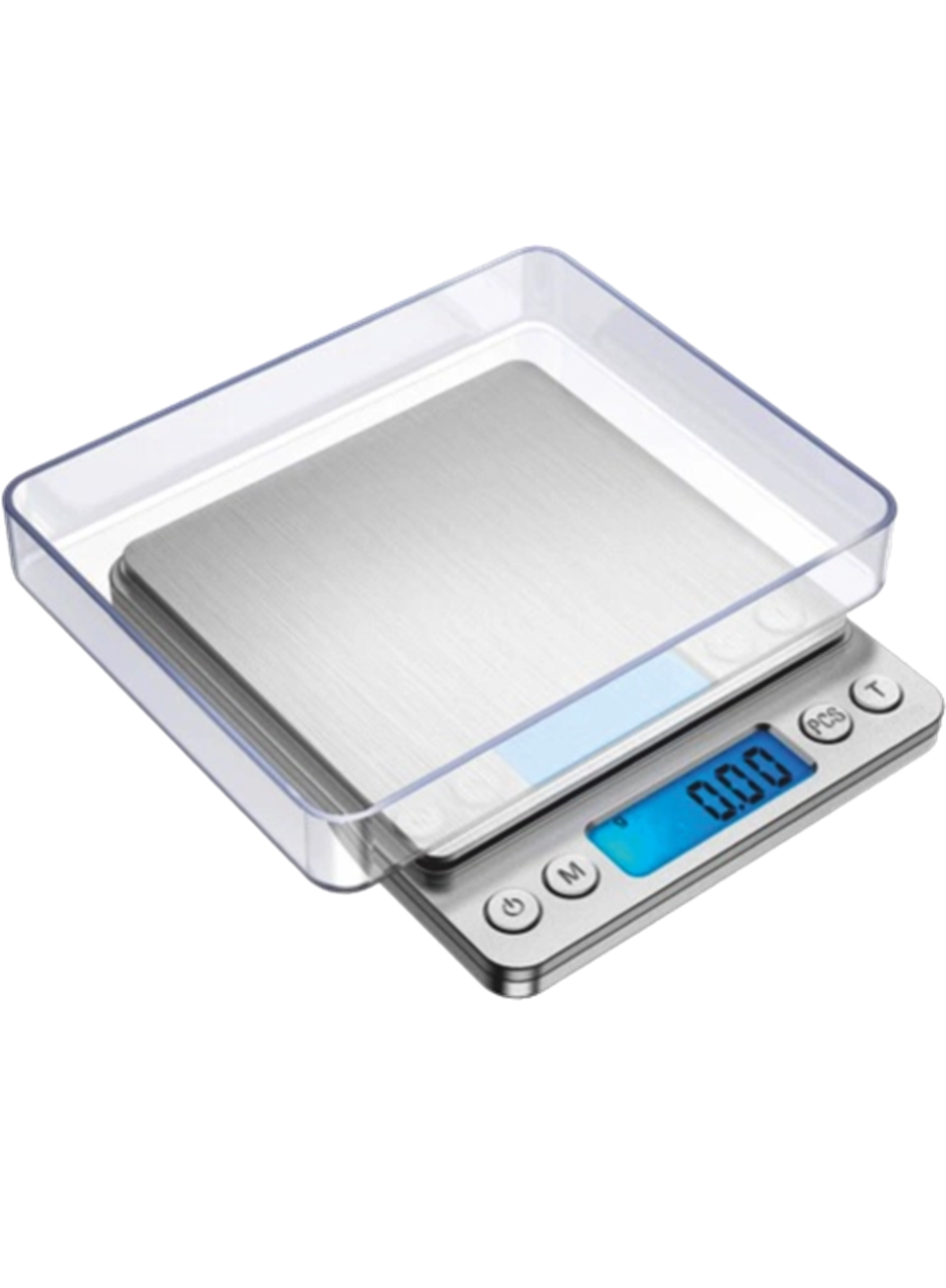 Crown Dijital Göstergeli Kare Mutfak Terazi (3 Kg/0.1) (