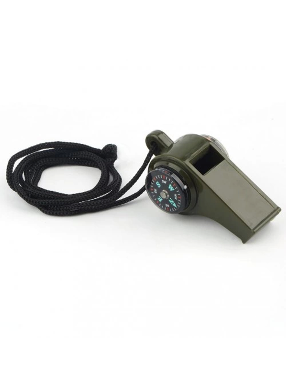 -çok Fonksiyonlu Düdük Pusula, Kamp Termometre Acil Survival Dişli Düdük (