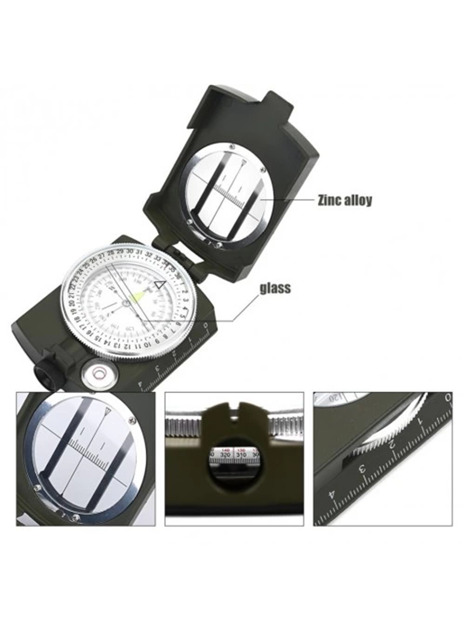 -çok Fonksiyonlu Profesyonel Askeri Pusula (