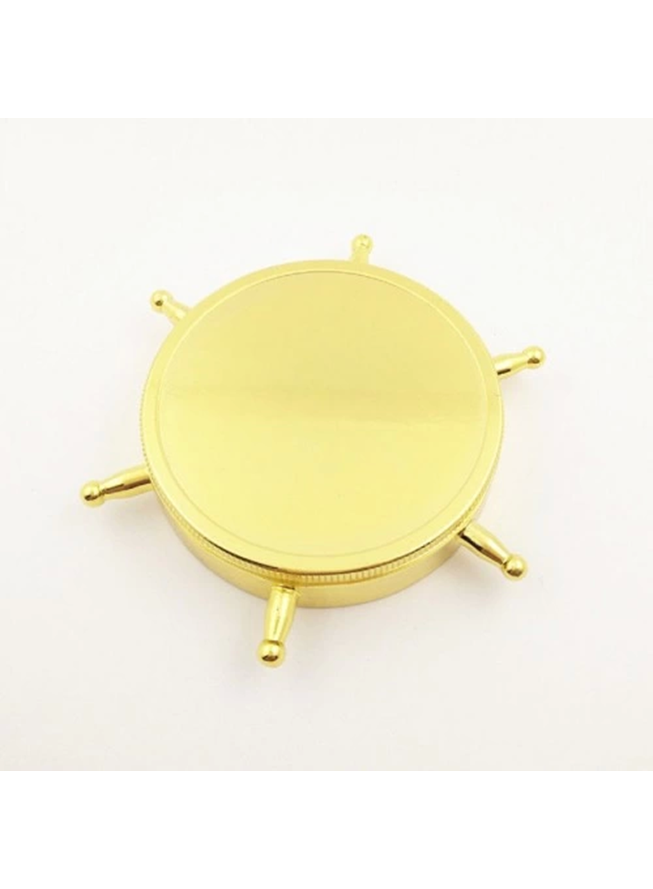 -Estetik Tasarım Dümen Model Pirinç Pusula (