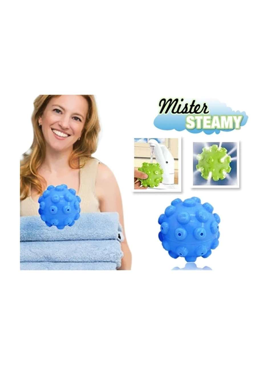 Mister Steamy Buharlı Çamaşır Kurutma ve Ütü Topları (2'li) (