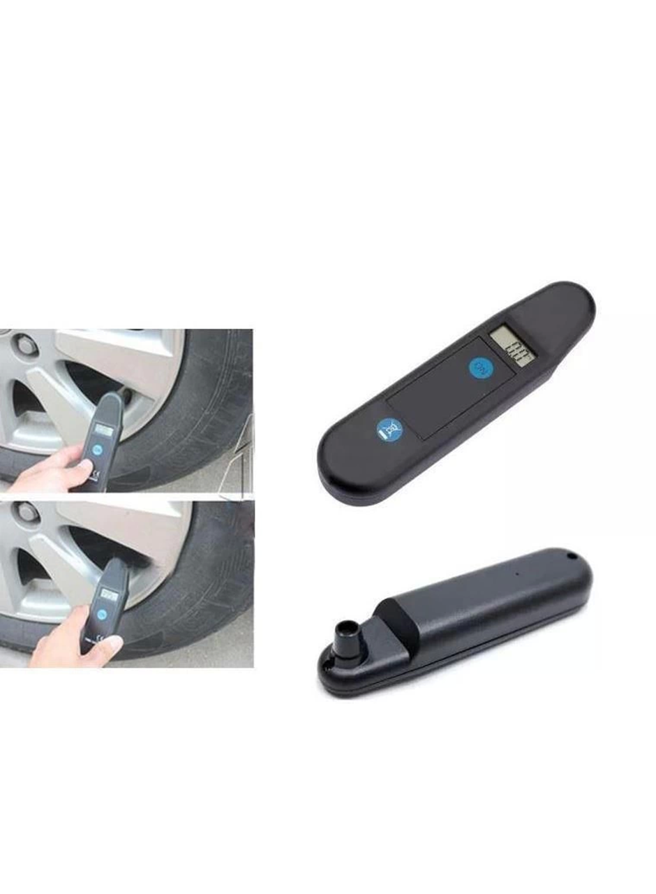 Carub Dijital Araba Lastik Hava Basınç Göstergeli Ölçer Alet (
