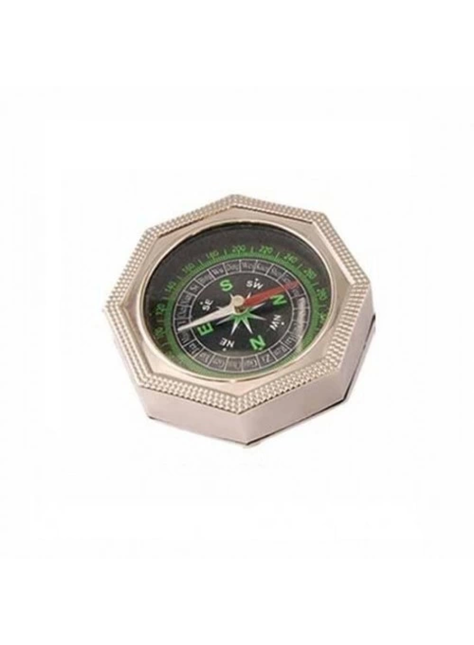 -Sekiz Köşeli Büyük Metal Pusula (