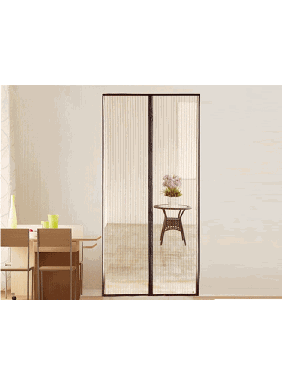 Mıknatıslı Kapı Sineklik Tülü-krem ( 105 X 205 ) (