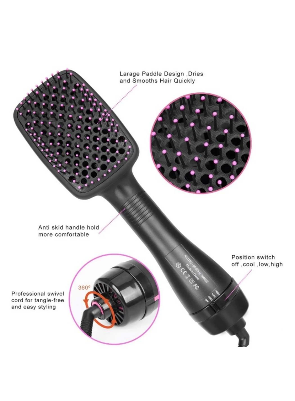 Elektrikli Hava Üflemeli 2 İn 1 Saç Düzleştirici Fön Tarağı (