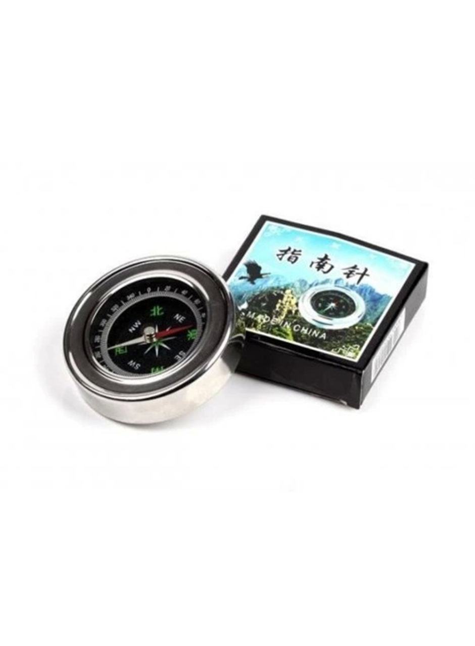 -Yuvarlak Metal Kasa Dayanıklı Pusula 60mm (