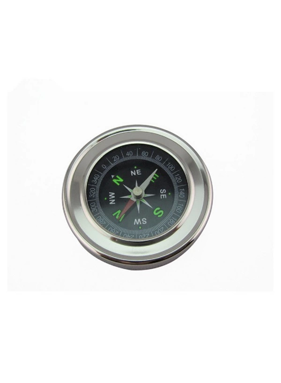 -Yuvarlak Metal Kasa Dayanıklı Pusula 60mm (