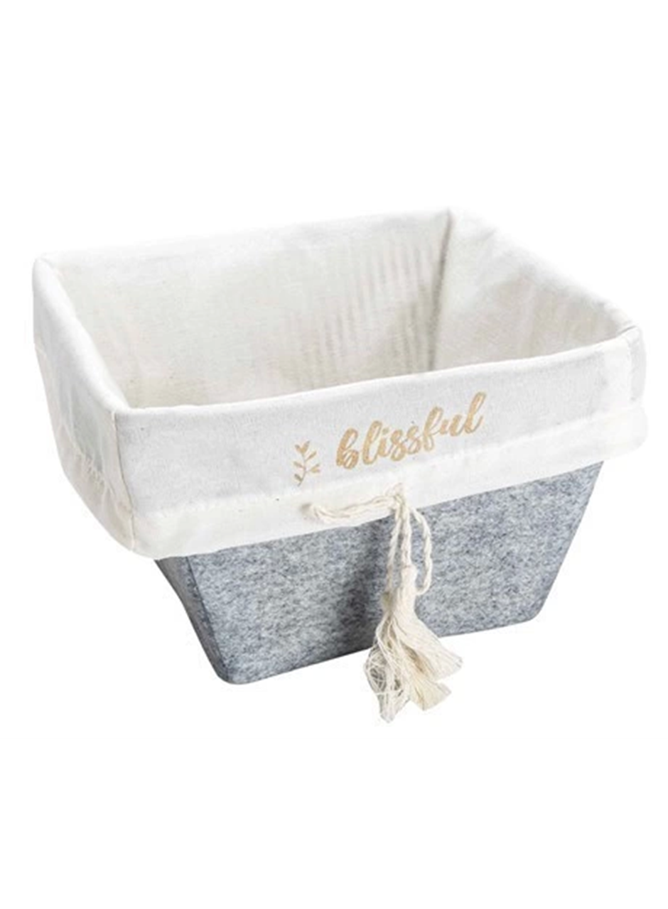 Çok Amaçlı Saklama Organizer Kutu Kare Keçe Sepet (maxi) - 03426 (