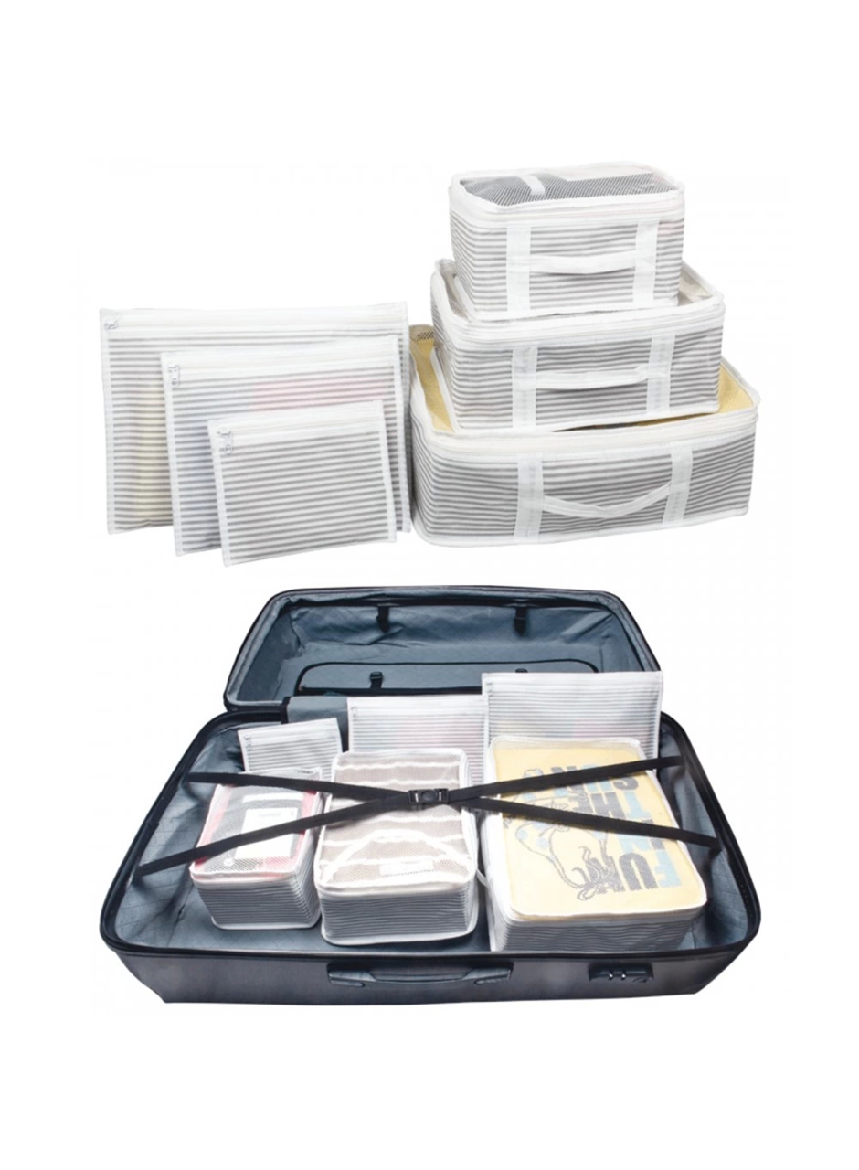 Bavul İçi Organizer Seti - Yatak Odası Organizer Set - Makyaj Organizer Mini Hurçlar (6 Parça) (