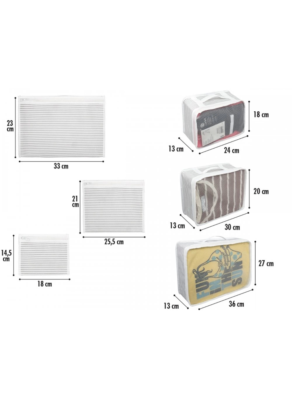 Bavul İçi Organizer Seti - Yatak Odası Organizer Set - Makyaj Organizer Mini Hurçlar (6 Parça) (