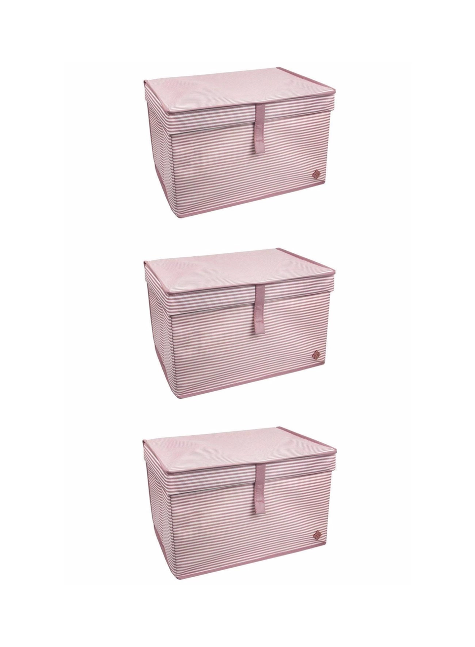 Çok Amaçlı Düzenleyici Kutu Organizer Cırt Cırtlı Hurç Mega Plus Boy 40cm X 30cm X 70cm (3 Adet) (