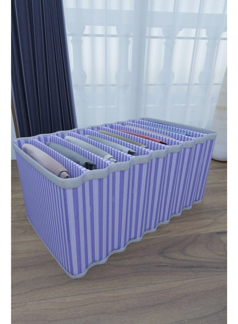 8 Bölmeli Dolap ve Çekmece Içi Düzenleyici Akordiyon Organizer L-00517 (3 Adet) (