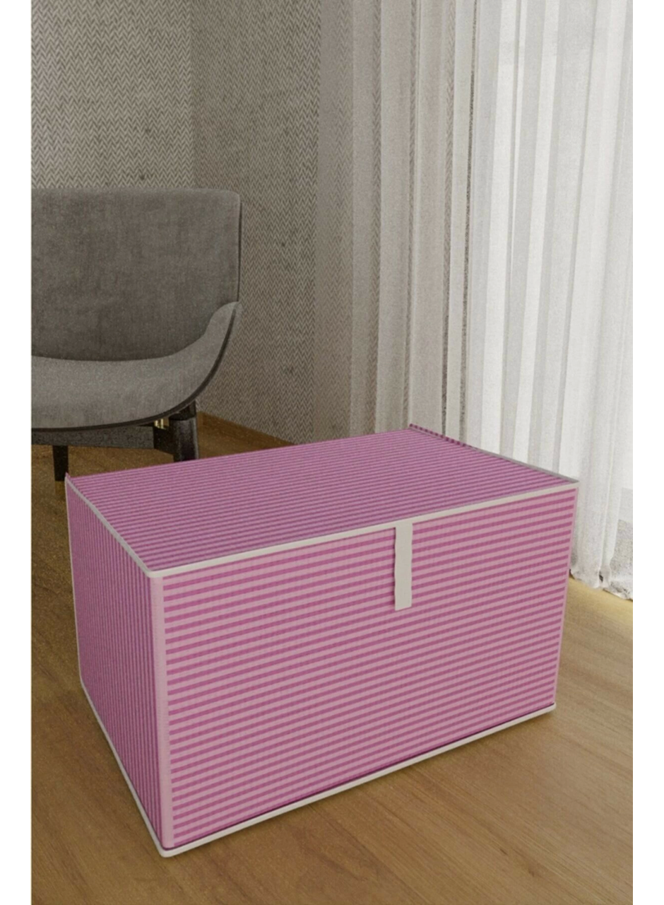 Çok Amaçlı Düzenleyici Kutu Organizer Cırt Cırtlı Hurç Mega Plus Boy 40cm X 30cm X 70cm (3 Adet) (