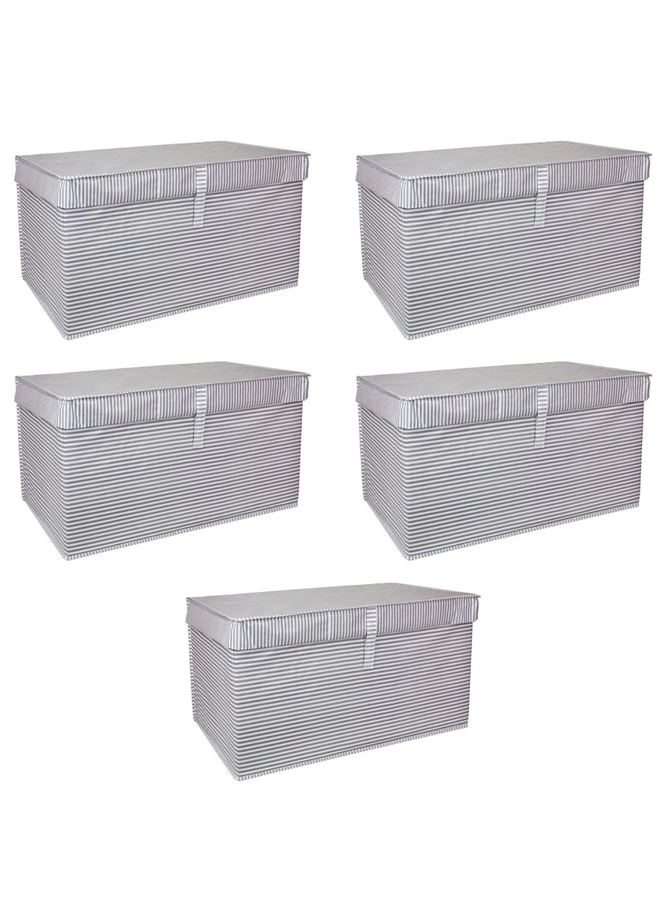 Çok Amaçlı Düzenleyici Kutu Organizer Cırt Cırtlı Hurç Mega Plus Boy 40cm X 30cm X 70cm (5 Adet) (