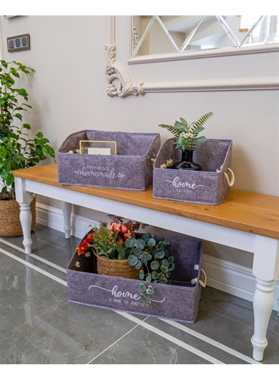 2 Adet Keçe Raf Organizer Seti Mega/maxi/Kutu Organizer (