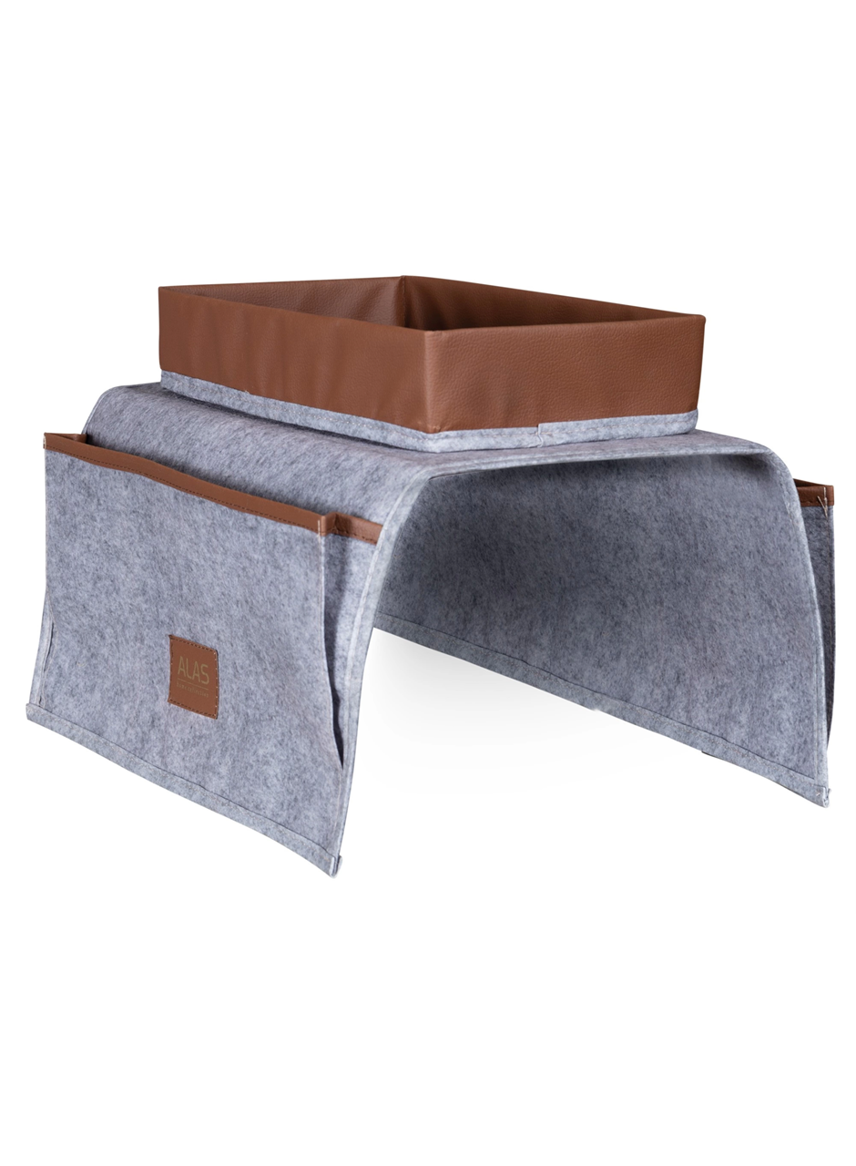 Çok Amaçlı Deri Şeritli Cepli Koltuk Kenarı Düzenleyici 03938 (