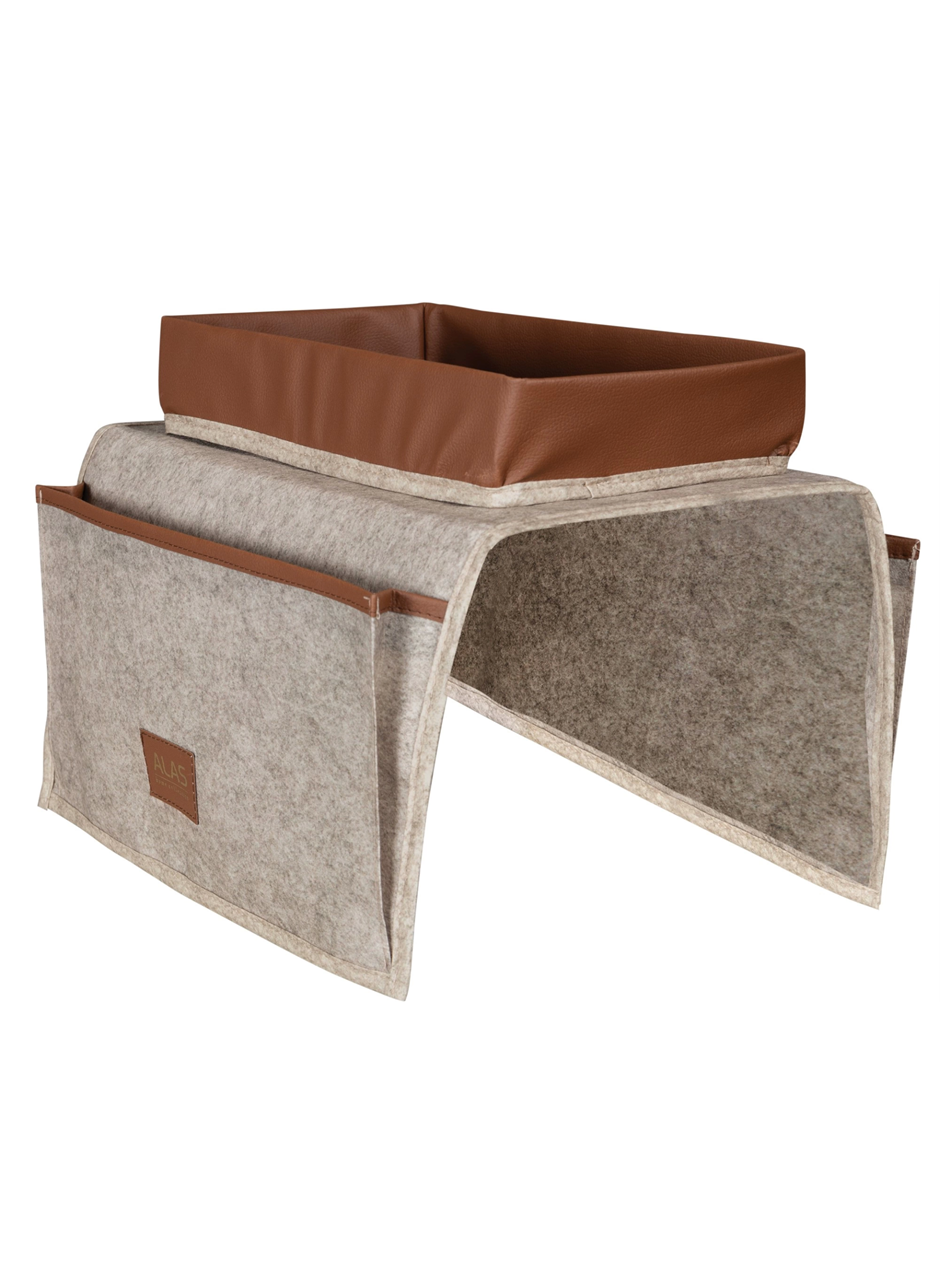 Çok Amaçlı Deri Şeritli Cepli Koltuk Kenarı Düzenleyici 03938 (