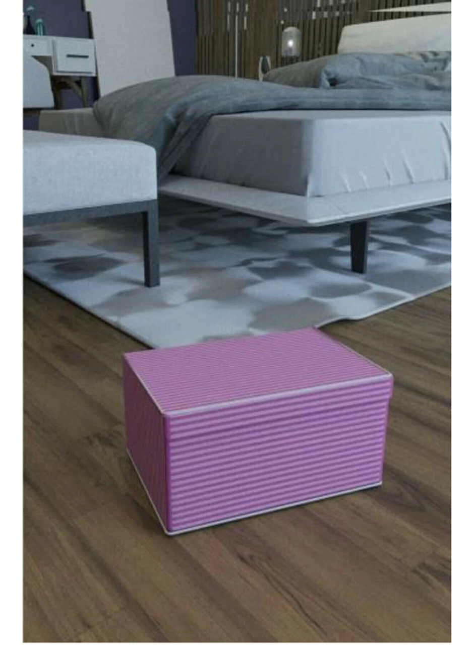 Baza Altı Boy Çok Amaçlı Düzenleyici Kutu Organizer Cırt Cırtlı Hurç 19cm X 40cm X 50cm (10 Adet) (