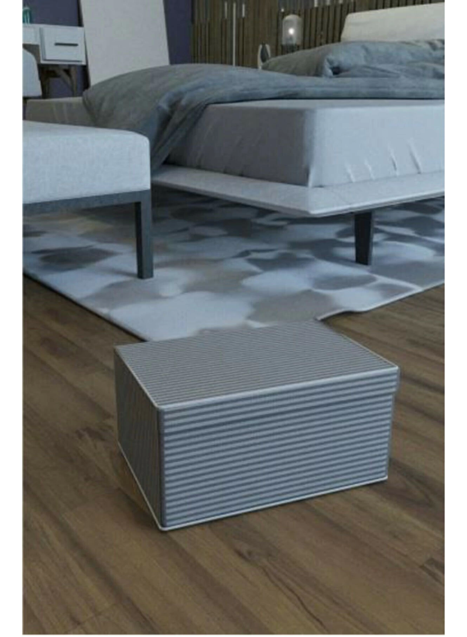 Baza Altı Boy Çok Amaçlı Düzenleyici Kutu Organizer Cırt Cırtlı Hurç 19cm X 40cm X 50cm (10 Adet) (