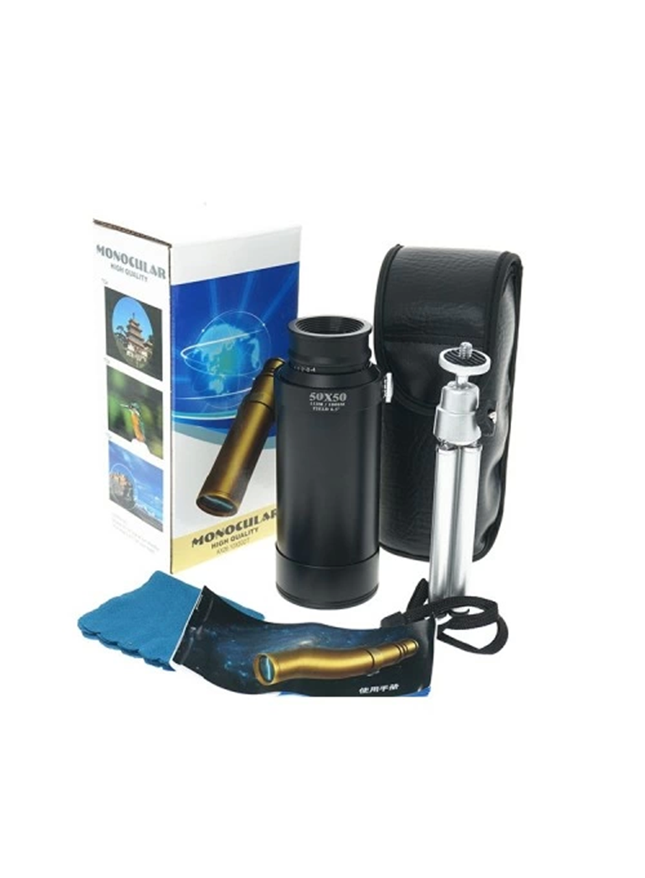 50x50 Panda Metal Gövde Tek Gözle Büyük Mercek Korsan Dürbün DSYH (