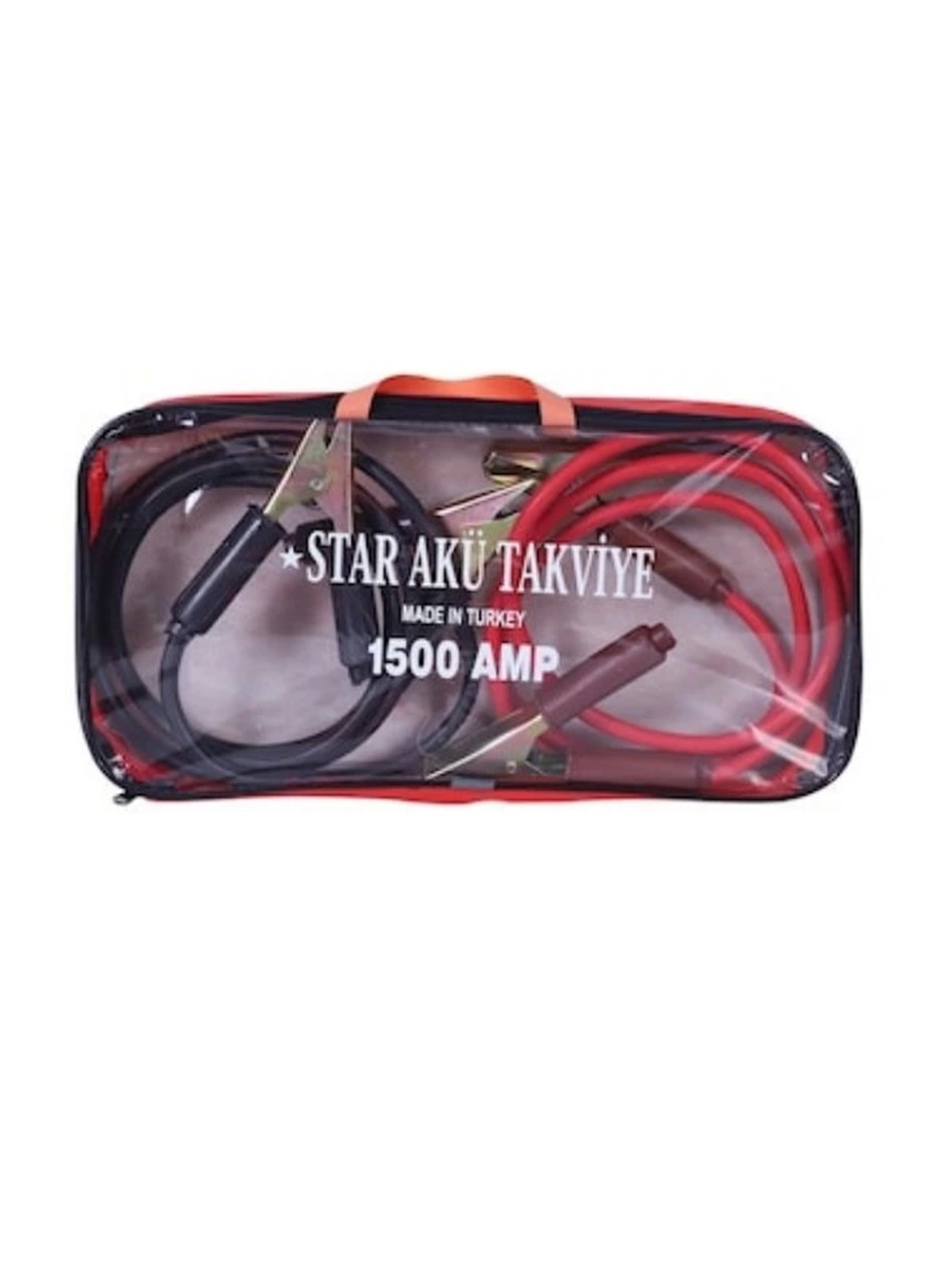 Ultra Güçlü Araba Akü Takviye Kablosu - 1500 Amper Çantalı (