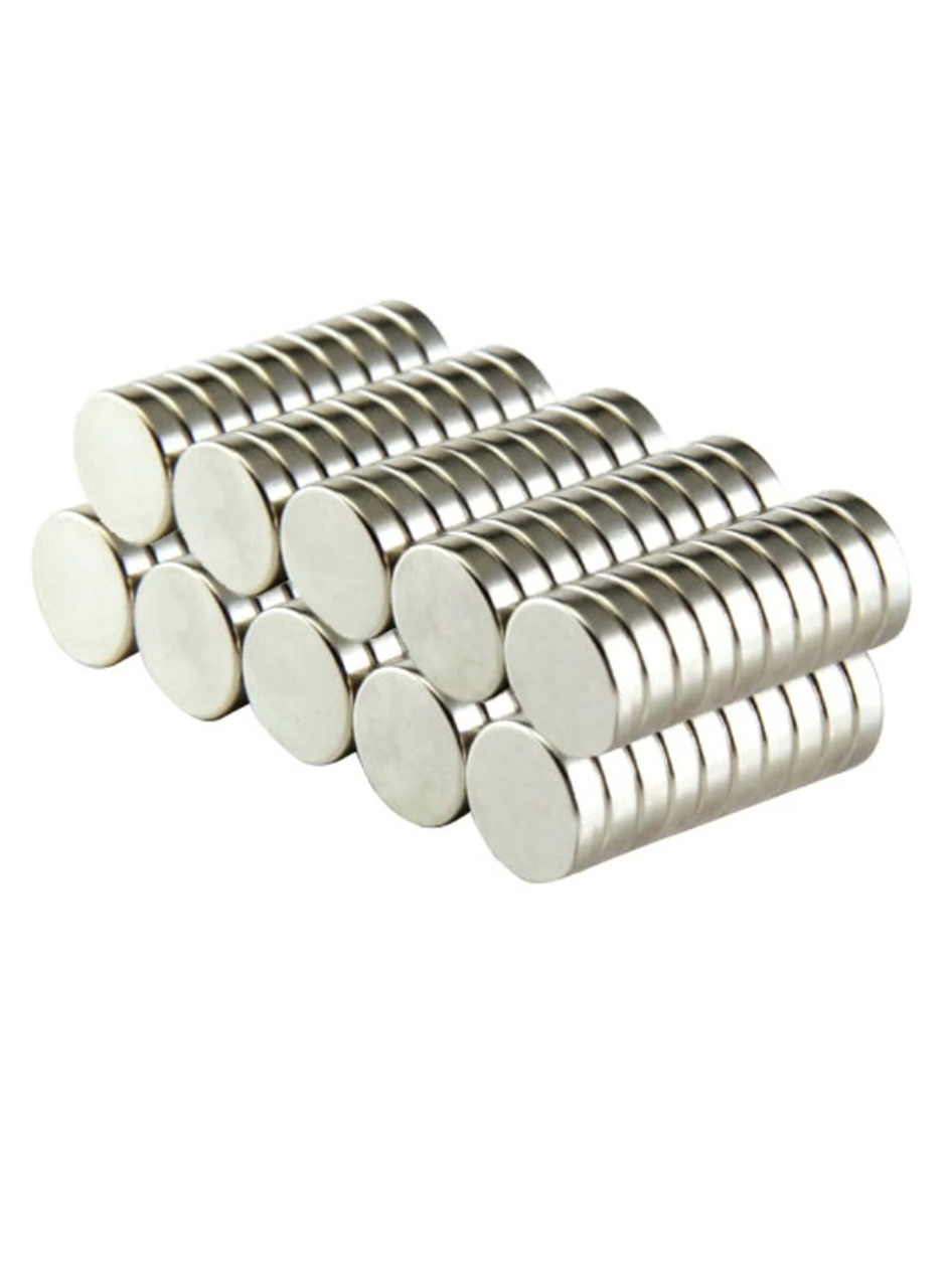 N35 12x2 Mm Neodyum Mıknatıs 250 Adet, Yuvarlak, Nikel Kaplamalı Kaliteli ve Dayanıklı Ürün (