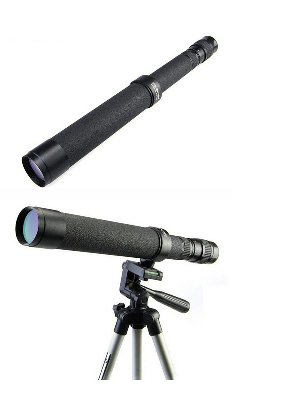 Baigish Zt8-24x40 Rus Model Zoomlu ,deri çantalı Tripot Bağlanan Tekli Dürbün (