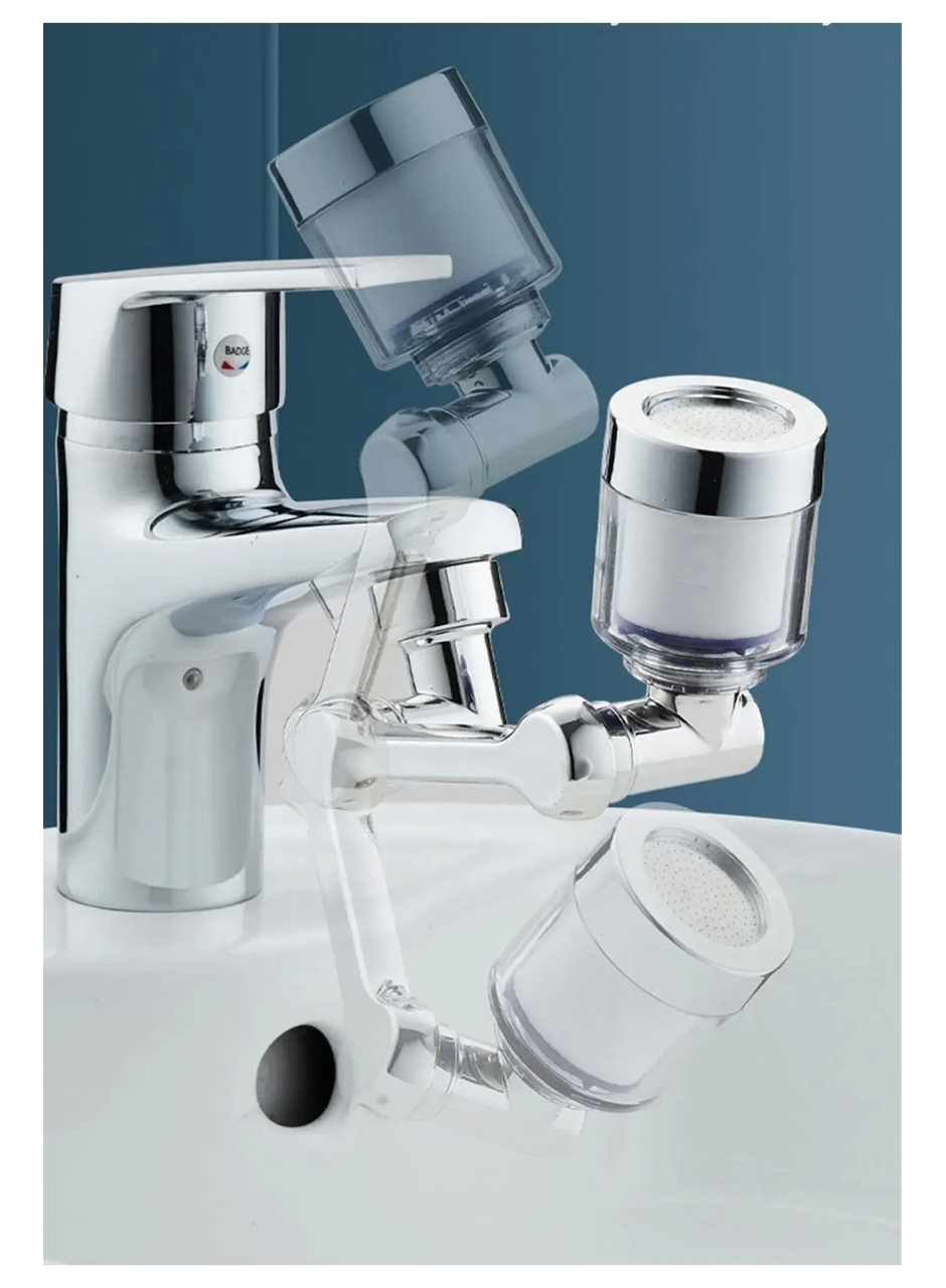 1080 ° Derece Dönebilen Filtreli Lavabo Musluk Başlığı (