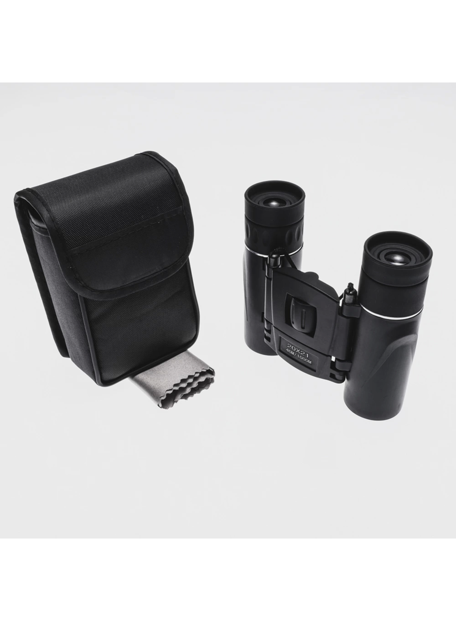 20x21 Nıkula Cepte Taşımalı Kauçuk Kaplamalı Mini Dürbün 1000m/46m (