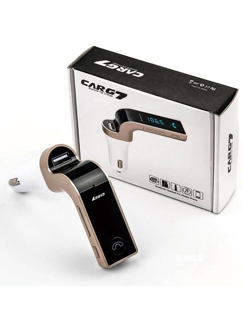 Carg7 Bluetooth Araç Fm Transmitter Usb Girişli (