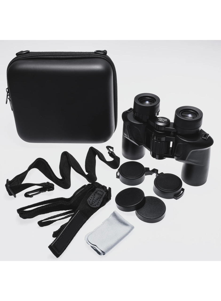 7x30 Profesyonel Su Geçirmez El Dürbünü 1000m/137m – Siyah (