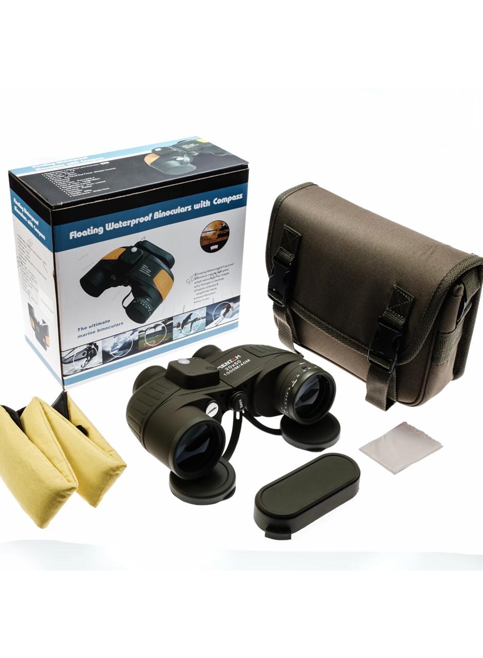 Mentch 20x50 Pro Dürbün Perma Focus Netleme Su Geçirmez Yeşil (