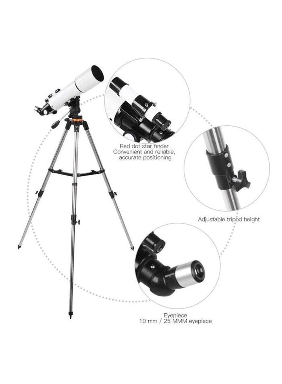 -CF50080 Yüksek Netlik Monoküler Kara ve Uzay Teleskobu (