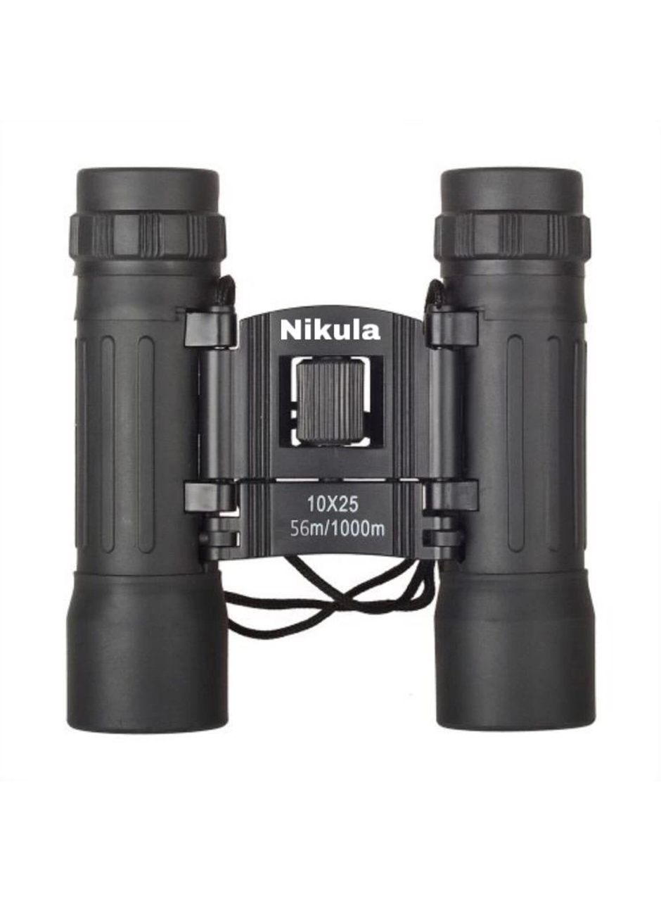 10X25 Av Dürbünü -56M/1000M - Kauçuk Kaplama Siyah (