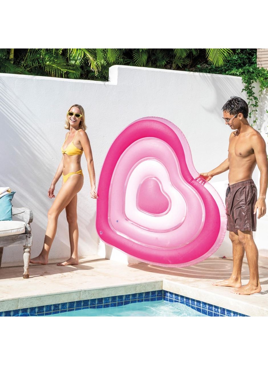 Intex Kalp Şekilli Ada Yatak 155cm - 58727