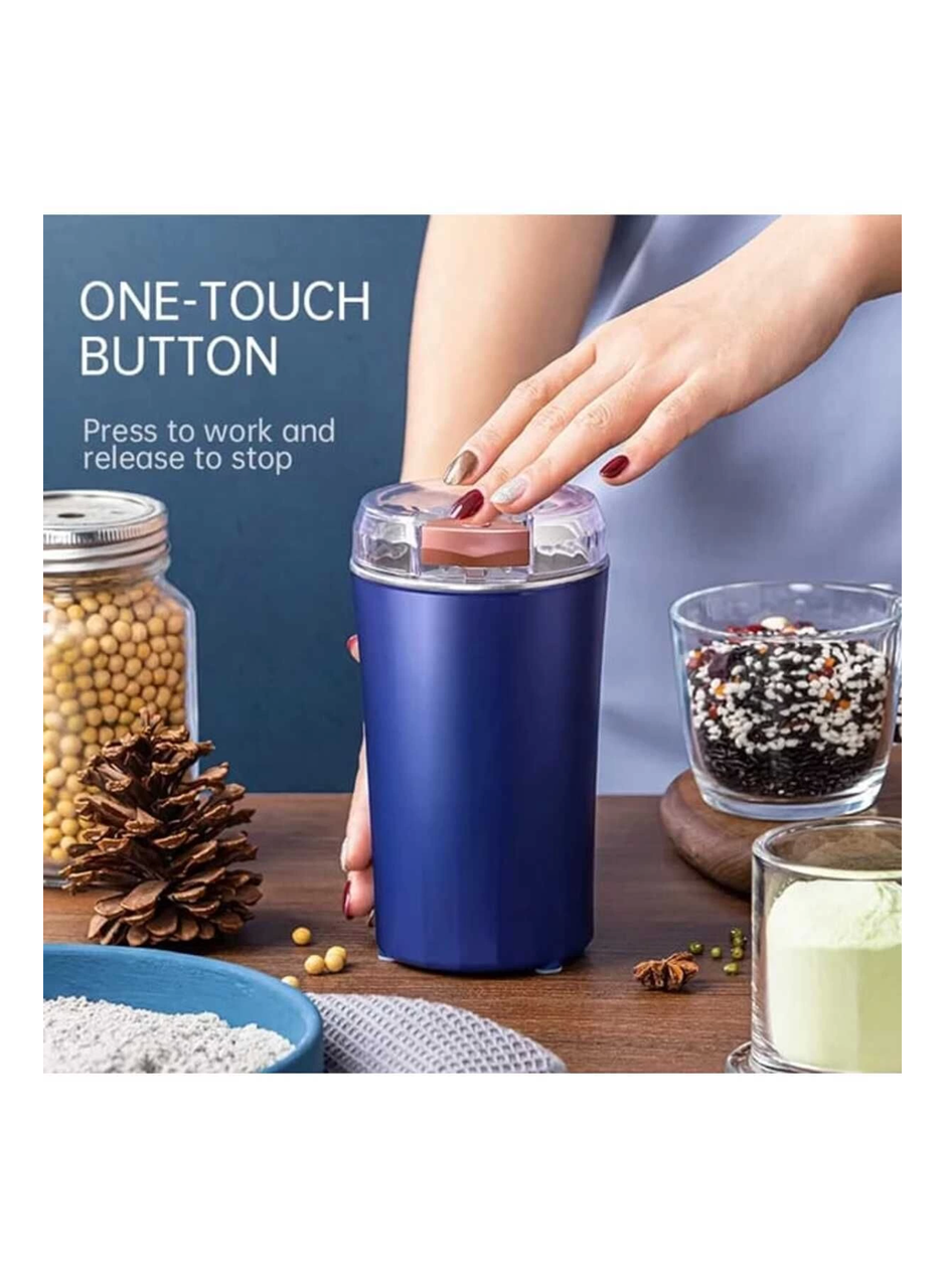 Kahve ve Baharat Öğütücü Paslanmaz Çelik Kahve Değirmeni Yedek Bıçak Hediyeli (