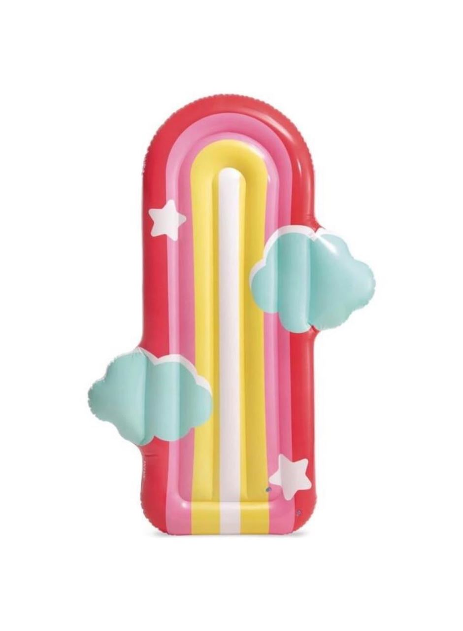 Intex Gökkuşağı Desenli Bulutlu Yatak 175cm -58729