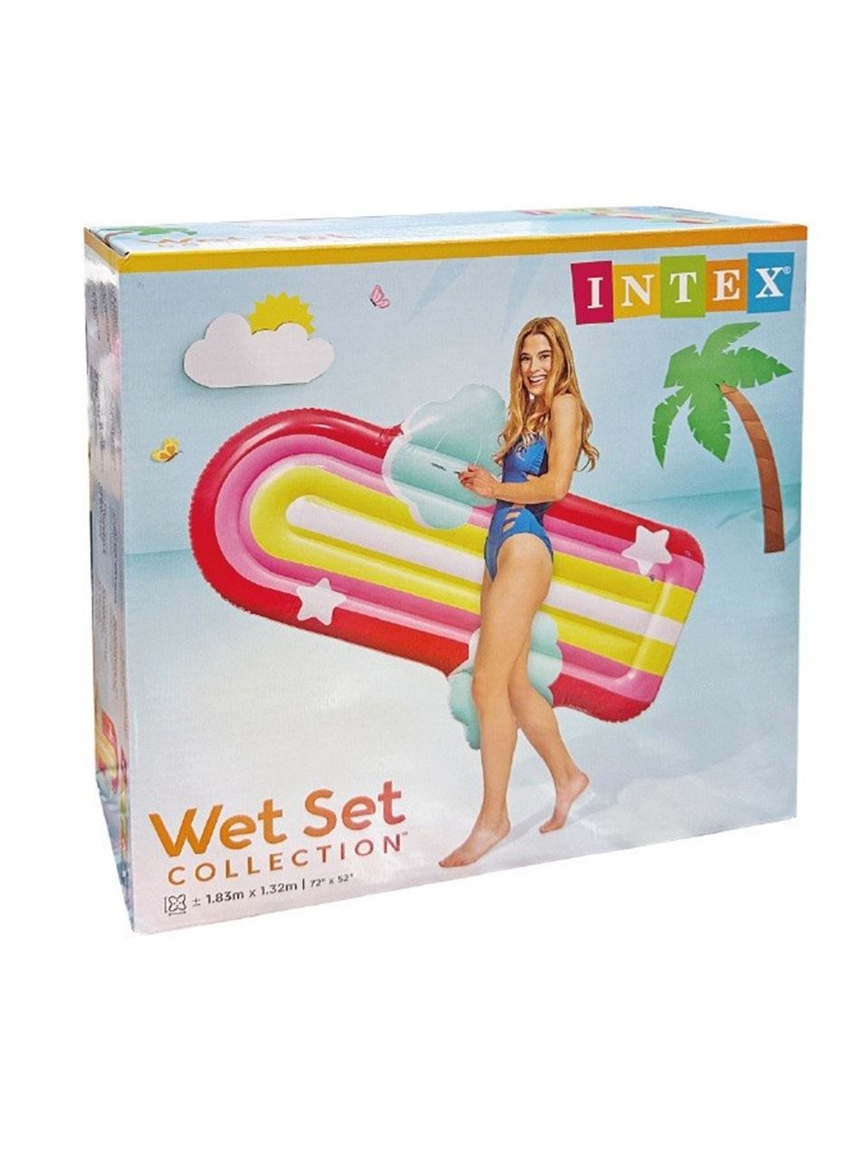 Intex Gökkuşağı Desenli Bulutlu Yatak 175cm -58729