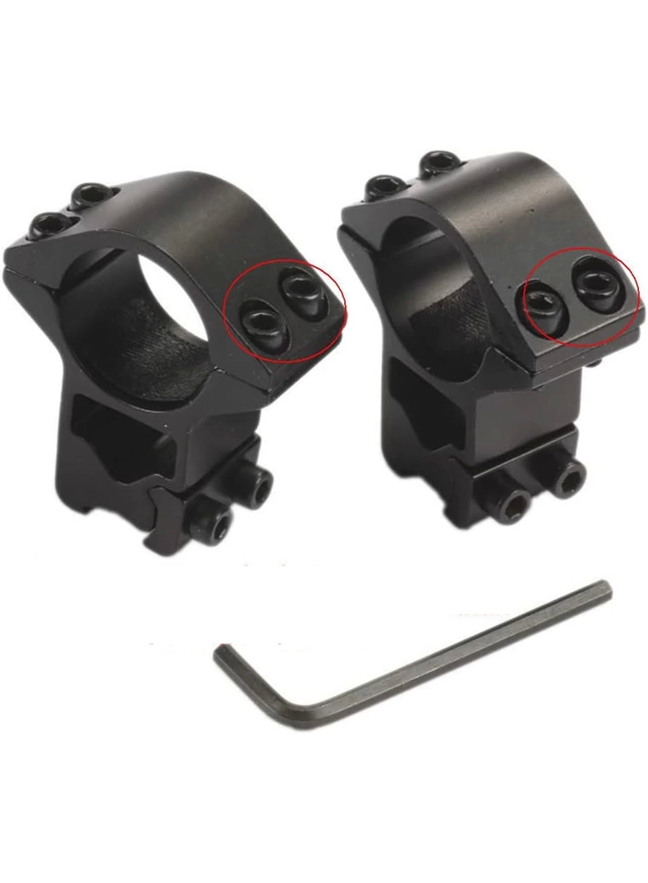 -25.4mm dürbün için 11mm YÜKSEK Havalı / Av tüfeği Ayağı (