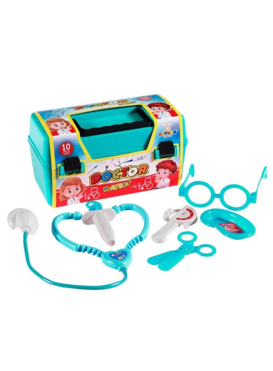 Çantalı Doktor Seti - 10 Parça - KS-848