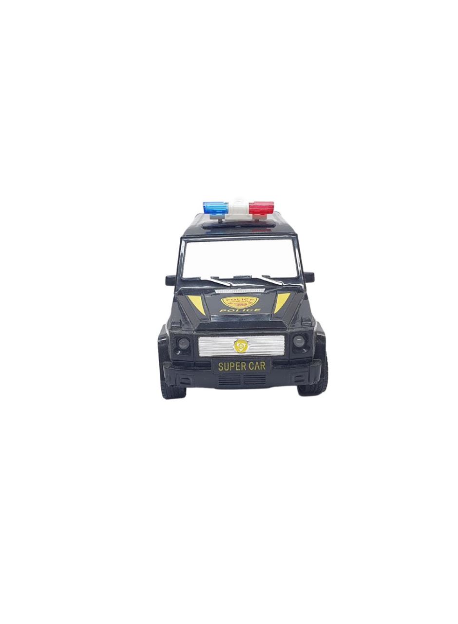 Uzaktan Kumandalı Mercedes Polis Jeep 1:20 Ölçek 18 Cm Siyah - 13578-887