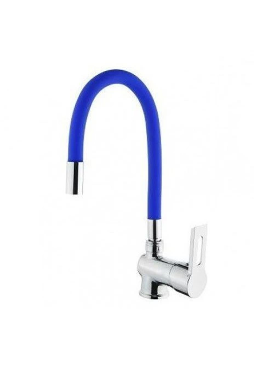 Esnek Kıvrılabilir Renkli Silikon Oynar Başlıklı Musluk Bataryası Başlığı Kubar (